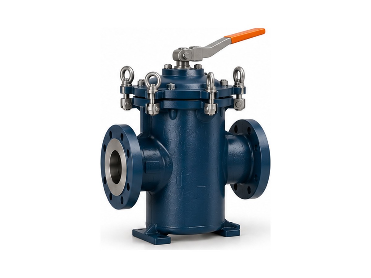 BS simplex basket strainer