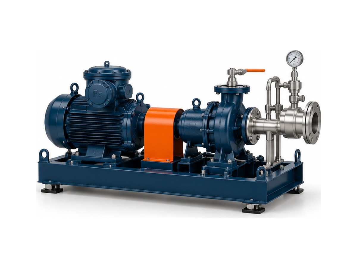 HX hazardous-area pump package