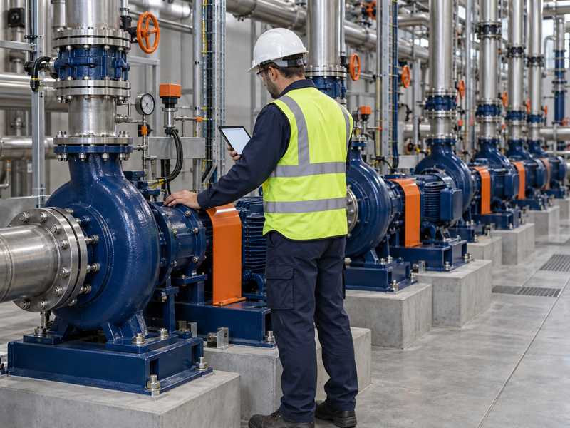 Scheduled inspection with a checklist