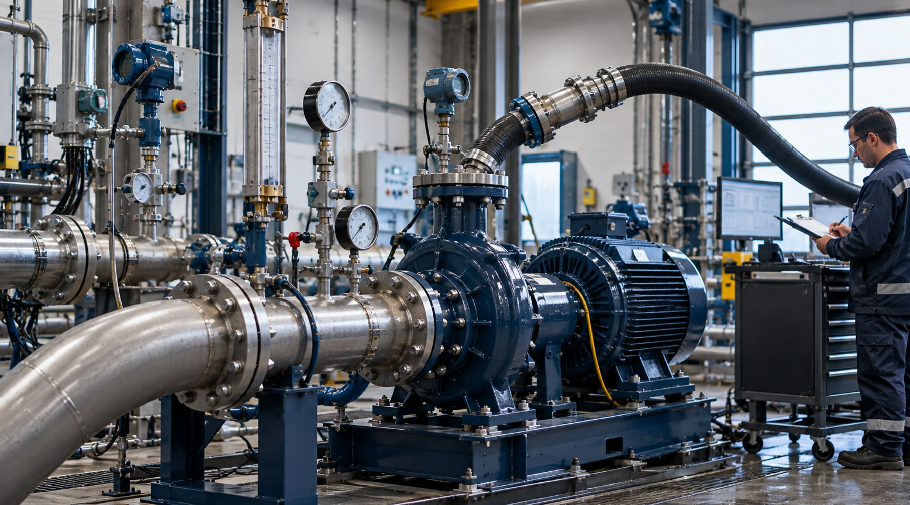 Halvorsen pump test bay